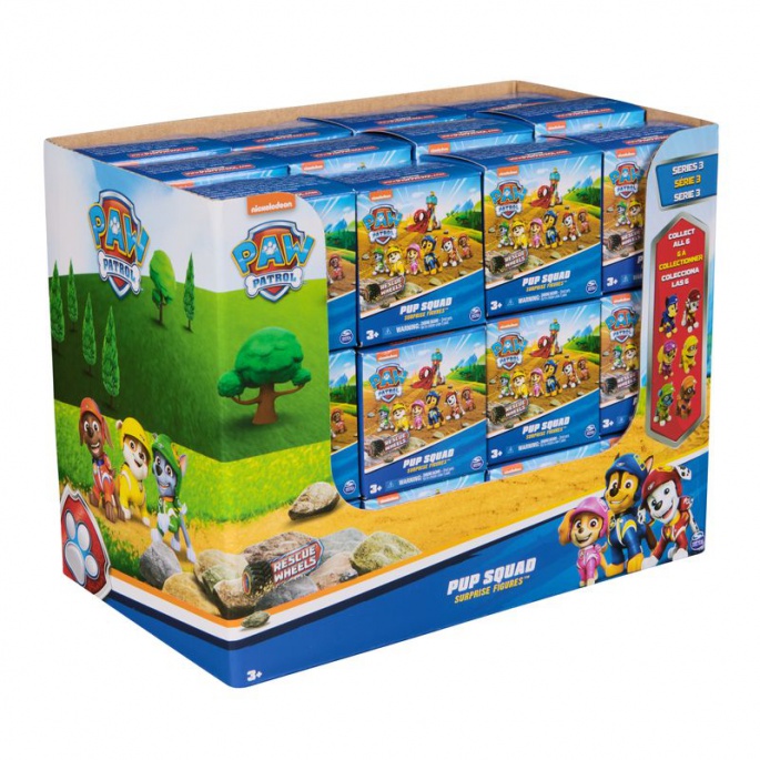 Συλλεκτικές φιγούρες Paw Patrol Rescue Wheels