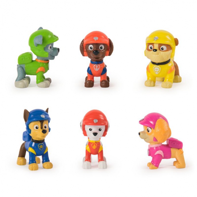 Συλλεκτικές φιγούρες Paw Patrol Rescue Wheels