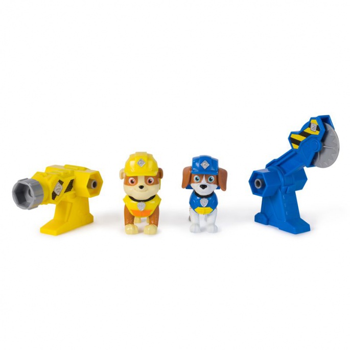 Rubble & Crew φιγούρα Rubble και Wheeler με εξοπλισμό