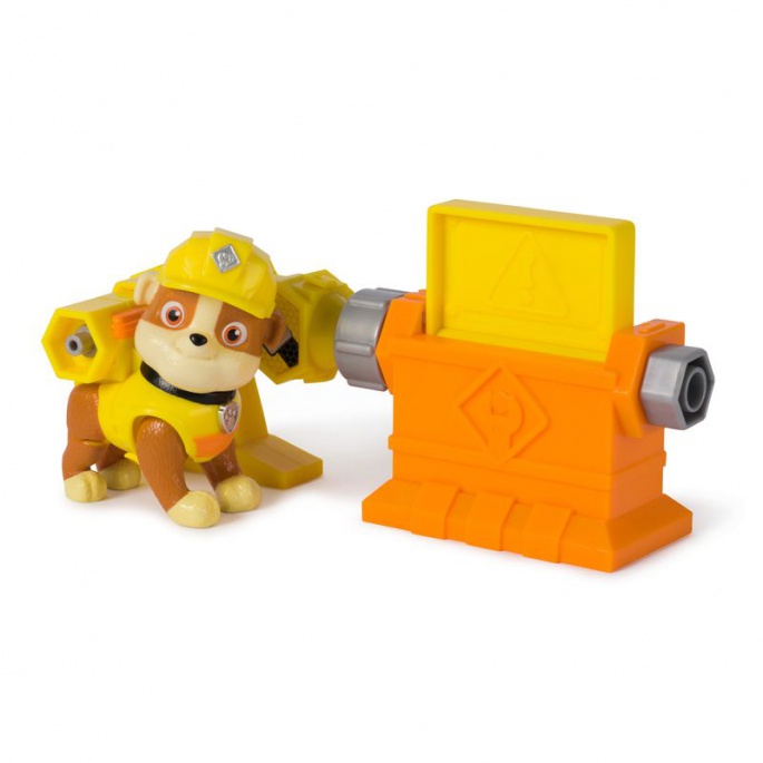 Rubble & Crew φιγούρα Rubble και Wheeler με εξοπλισμό