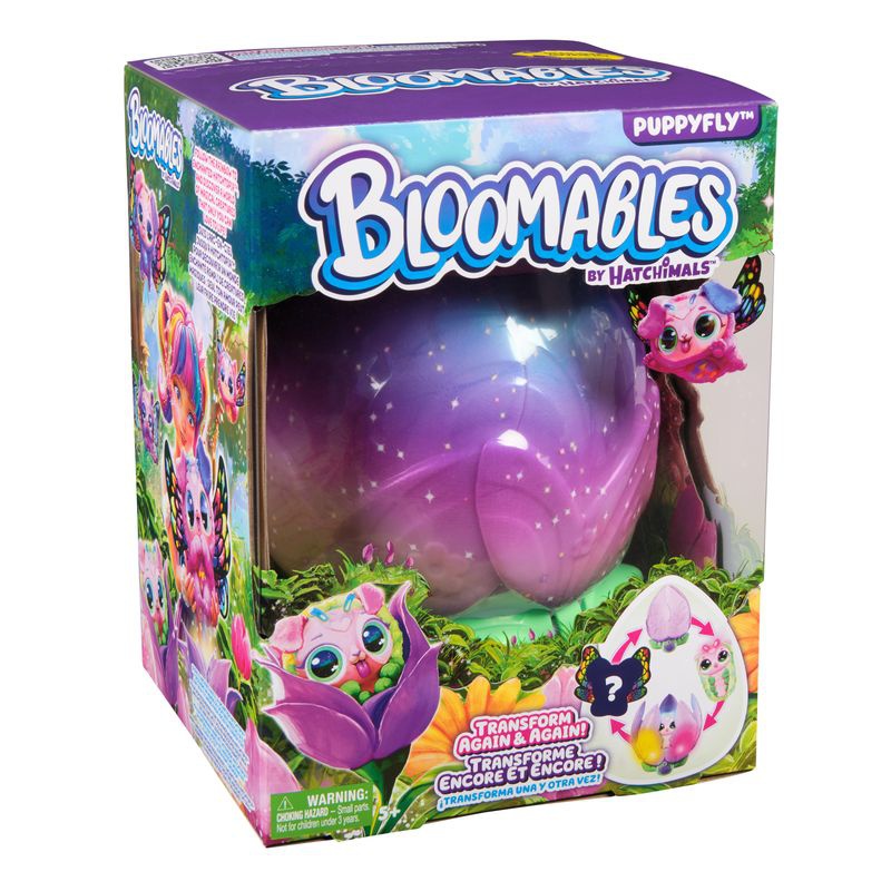 Hatchimals Bloomables Κουκούλι με εκπλήξεις κουταβιών