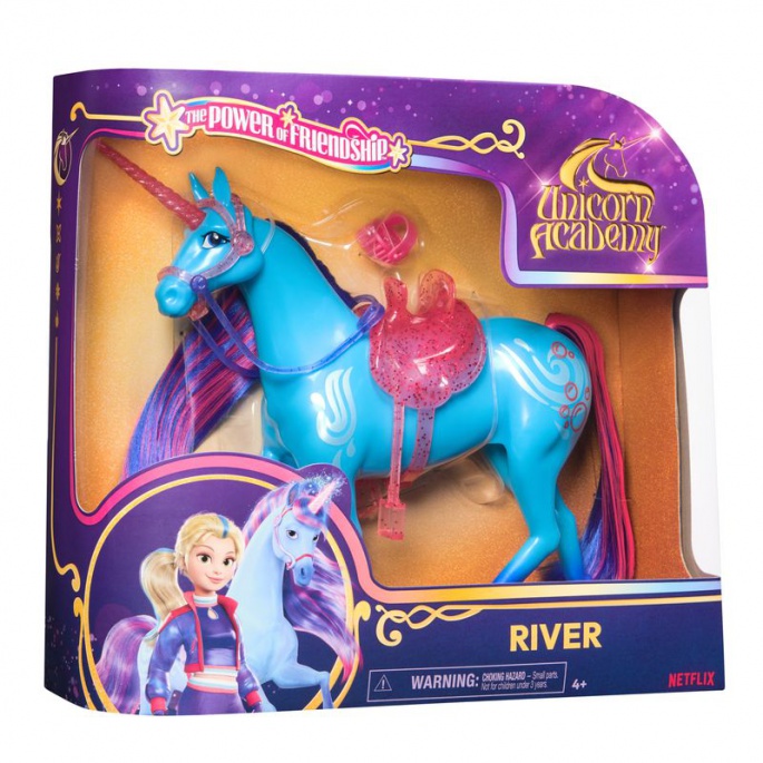 Unicorn Academy χτενίζοντας μονόκερος River 24 cm