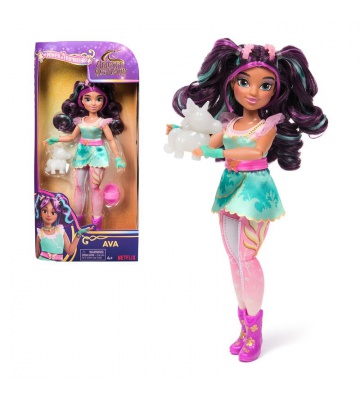 Κούκλα Ava από το Unicorn Academy με μωρό μονόκερο 24 cm
