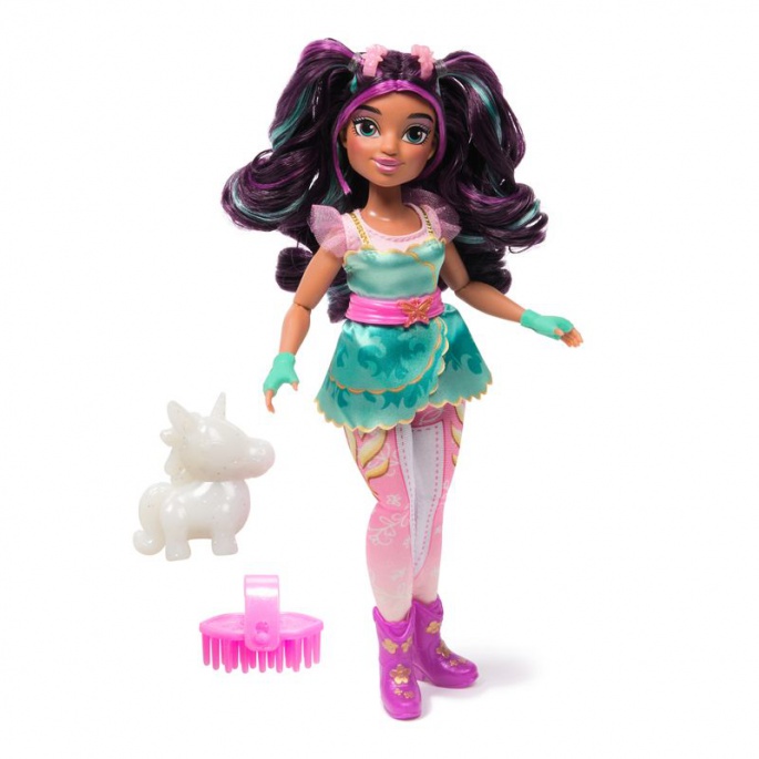 Κούκλα Ava από το Unicorn Academy με μωρό μονόκερο 24 cm