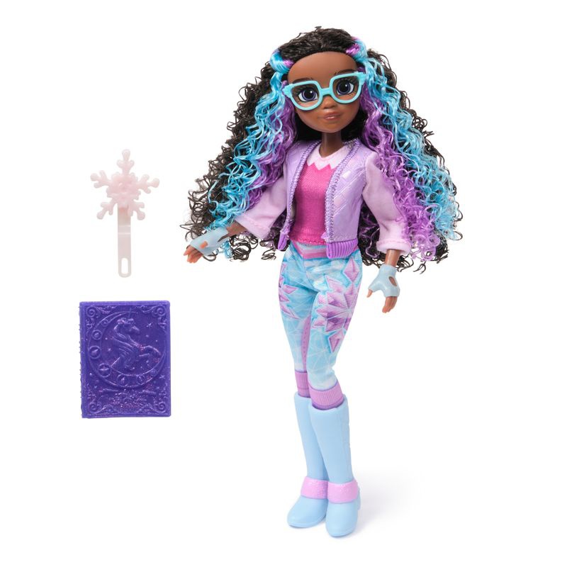 Κούκλα Layla Unicorn Academy με βιβλίο 24 εκ.