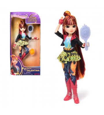 Unicorn Academy κούκλα Βαλεντίνα με καθρέφτη 24 εκ.