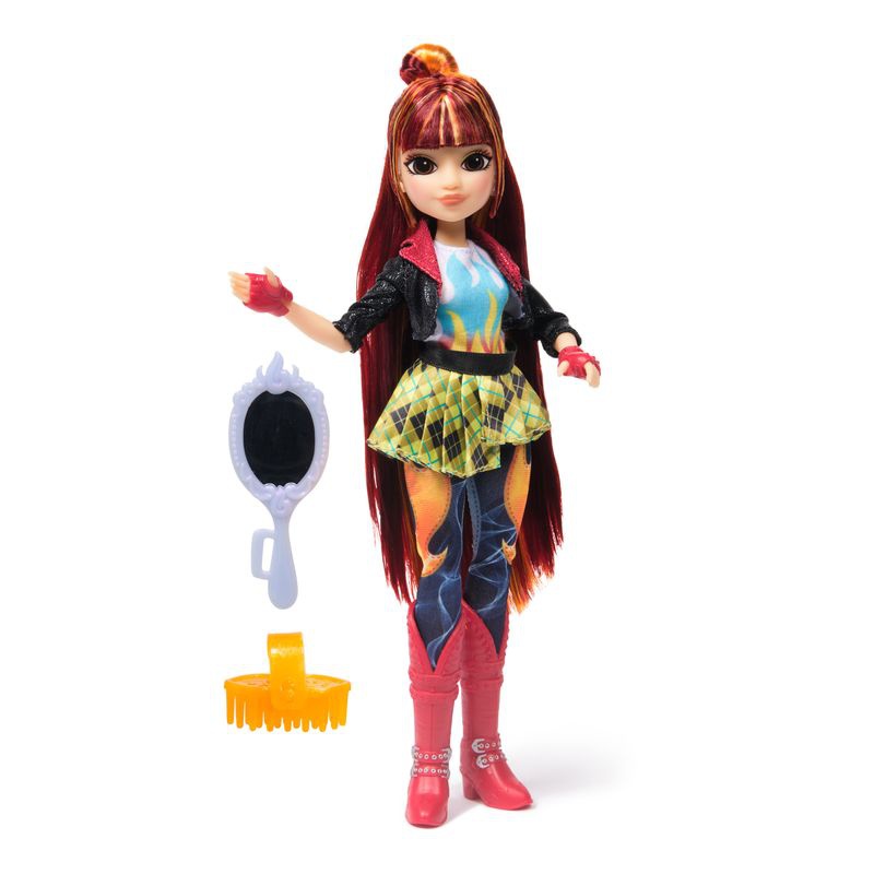 Unicorn Academy κούκλα Βαλεντίνα με καθρέφτη 24 εκ.