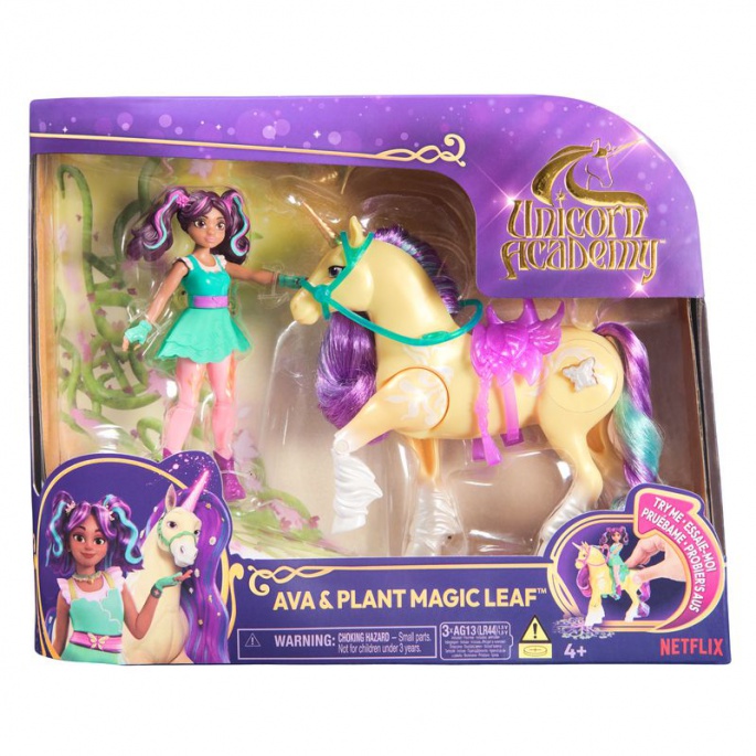 Unicorn Academy Άβα και Μονόκερος Leaf με φωτιζόμενη εικόνα