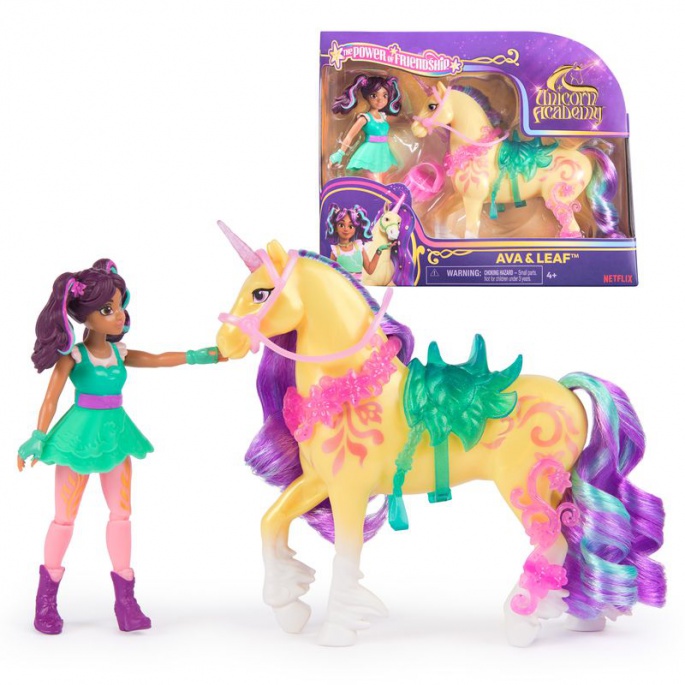 Φιγούρες Unicorn Academy Ava και Leaf 11 εκ. 2025