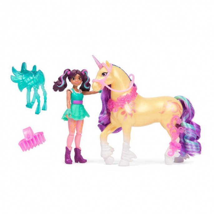 Φιγούρες Unicorn Academy Ava και Leaf 11 εκ. 2025
