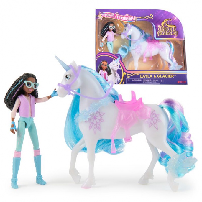 Φιγούρες Unicorn Academy Layla και Glacier 11 εκ 2025