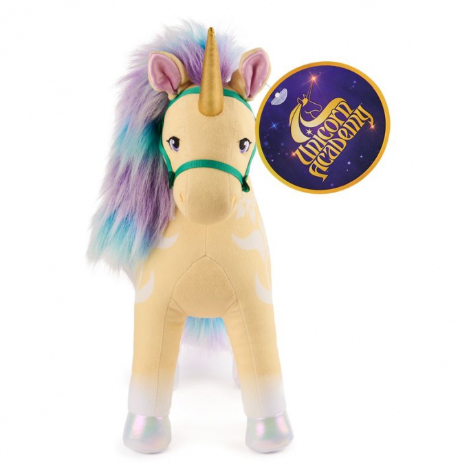 Unicorn Academy λούτρινος μονόκερος Leaf 38 εκ.
