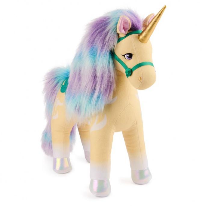 Unicorn Academy λούτρινος μονόκερος Leaf 38 εκ.