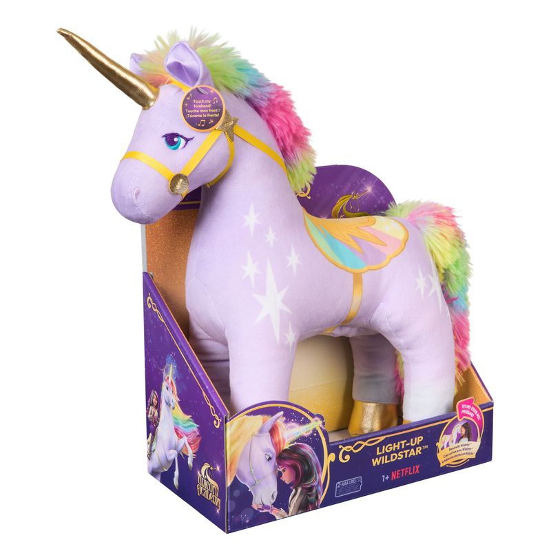 Unicorn Academy λούτρινος μονόκερος Wildstar με ήχους 38 cm