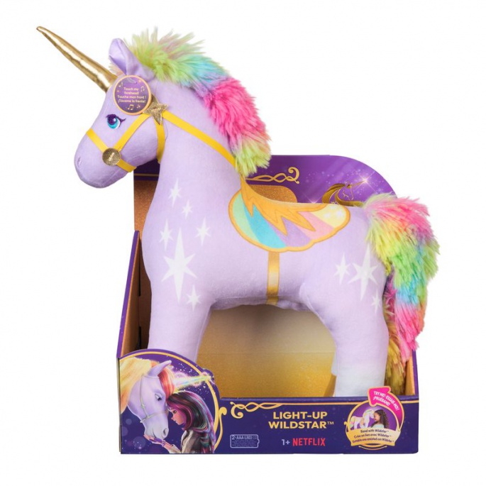 Unicorn Academy λούτρινος μονόκερος Wildstar με ήχους 38 cm