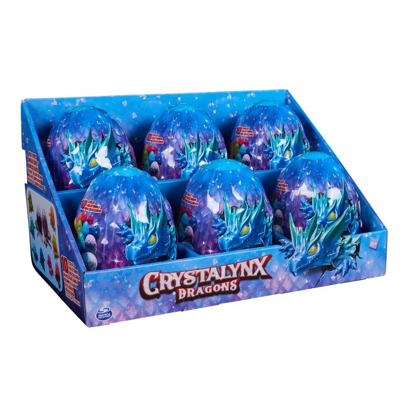 CrystaLynx Dragons εύκαμπτοι δράκοι σε αυγό