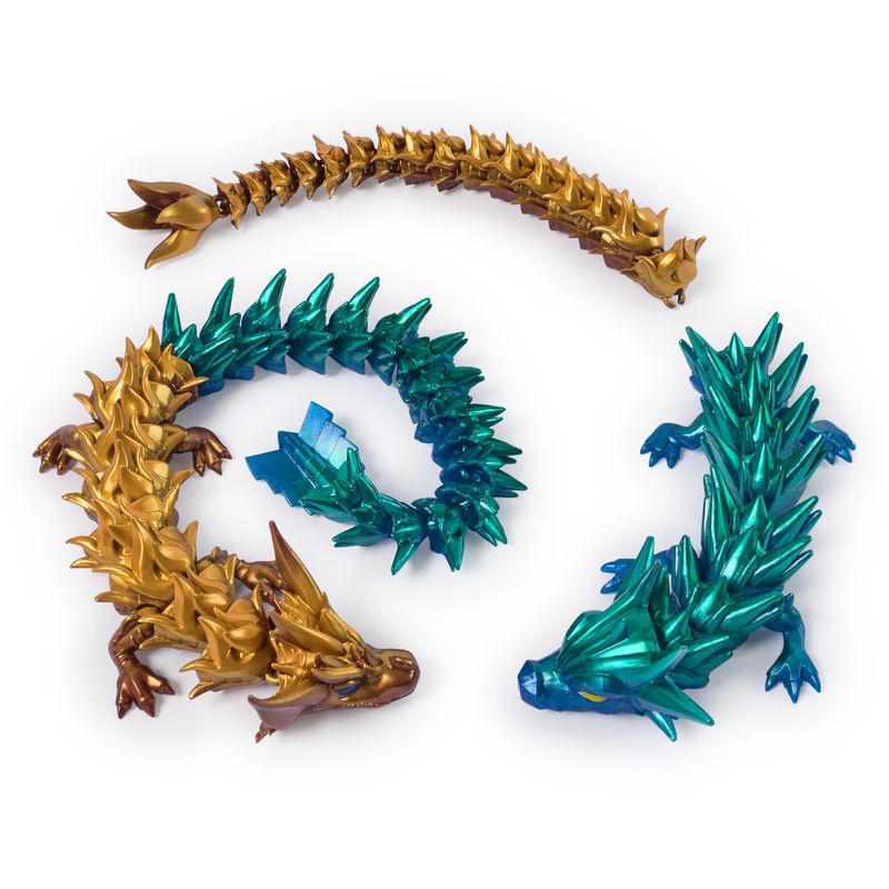 CrystaLynx Dragons εύκαμπτοι δράκοι σε αυγό