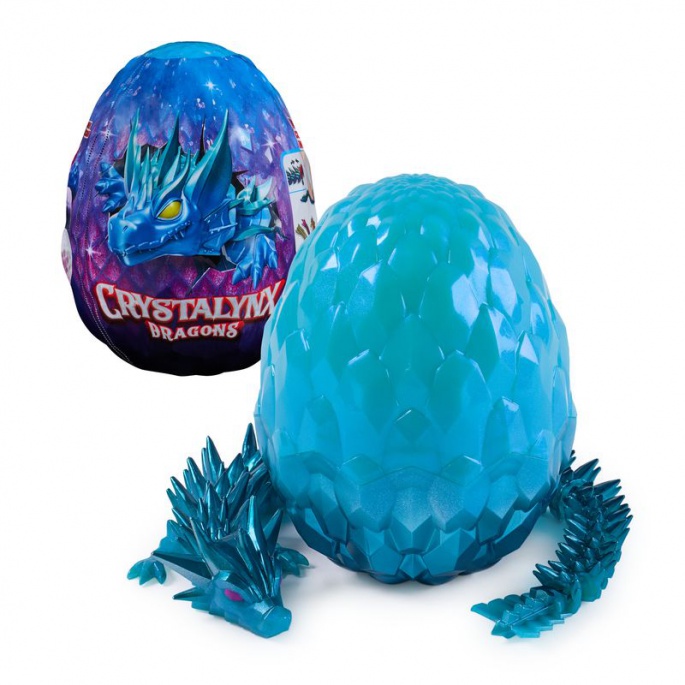 CrystaLynx Dragons εύκαμπτοι δράκοι σε αυγό