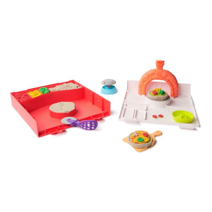 Kinetic Sand Παρασκευή πίτσας