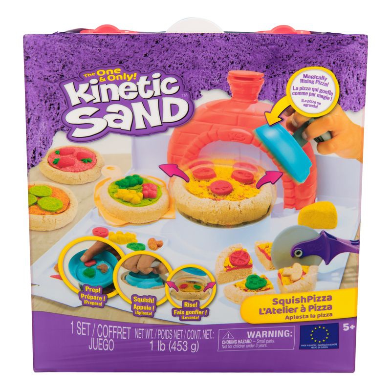 Kinetic Sand Παρασκευή πίτσας