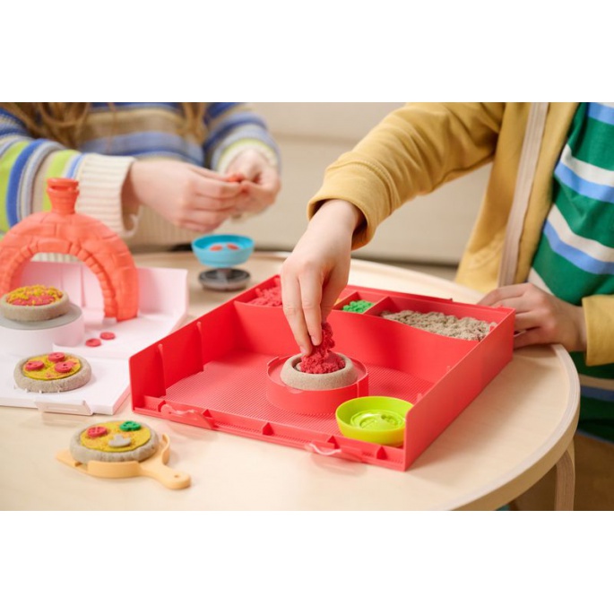 Kinetic Sand Παρασκευή πίτσας