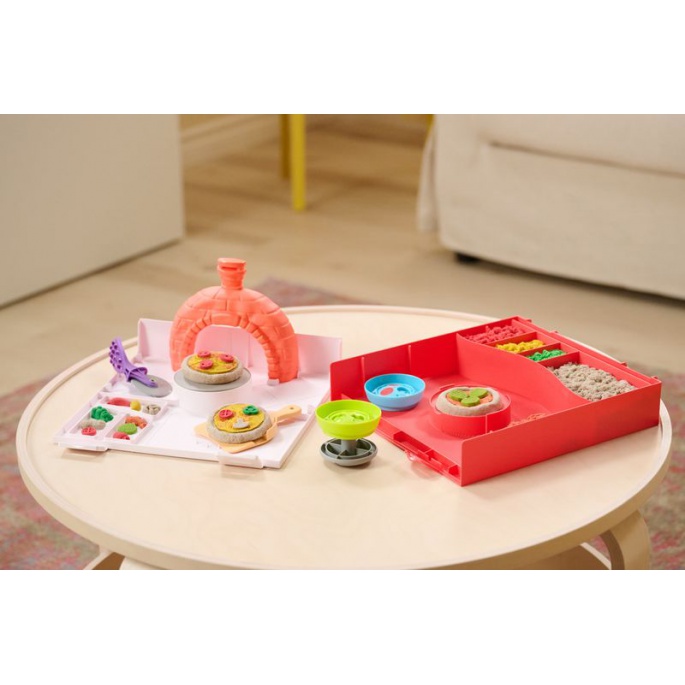 Kinetic Sand Παρασκευή πίτσας