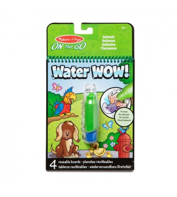 Melissa & Doug Water WOW Ζωγραφική με Νερό - Ζώα