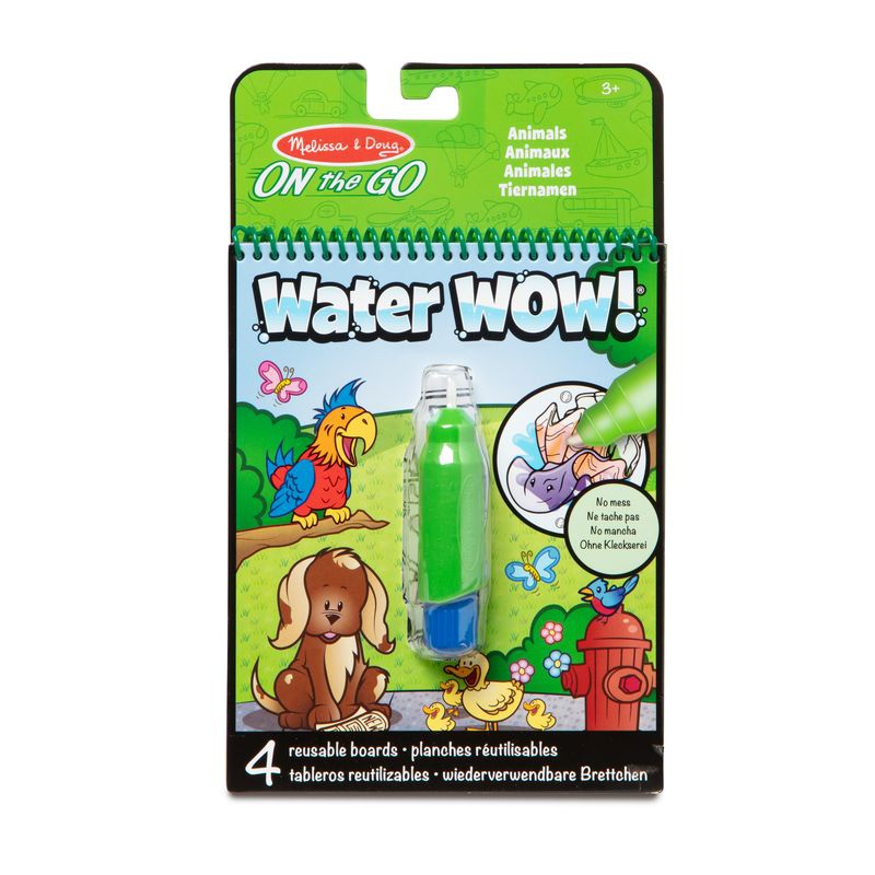 Melissa & Doug Water WOW Ζωγραφική με Νερό - Ζώα