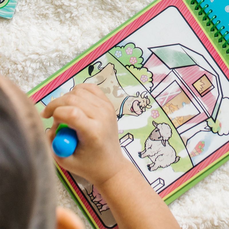 Melissa & Doug Water WOW Ζωγραφική με Νερό - Ζώα