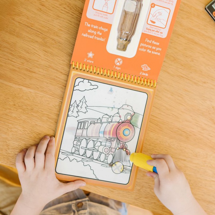 Melissa & Doug Water WOW Οχήματα με μαγικό νερό