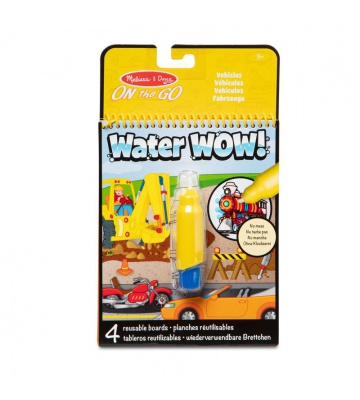 Melissa & Doug Water WOW Οχήματα με μαγικό νερό