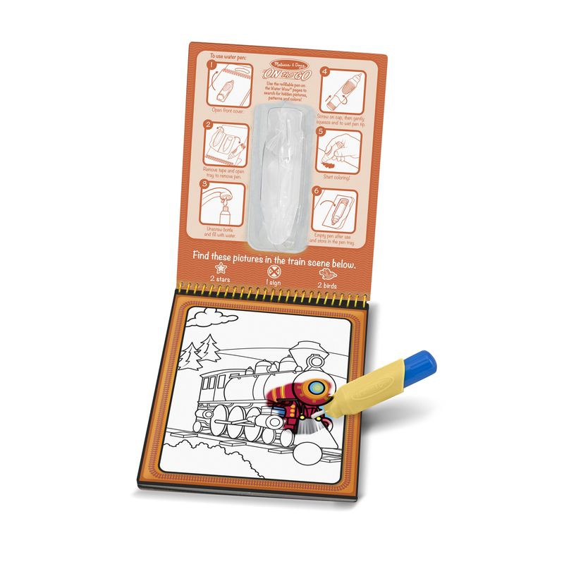 Melissa & Doug Water WOW Οχήματα με μαγικό νερό