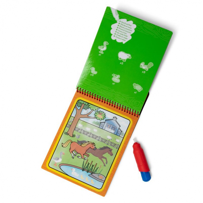Melissa & Doug Water WOW μαγεία με νερό φάρμα