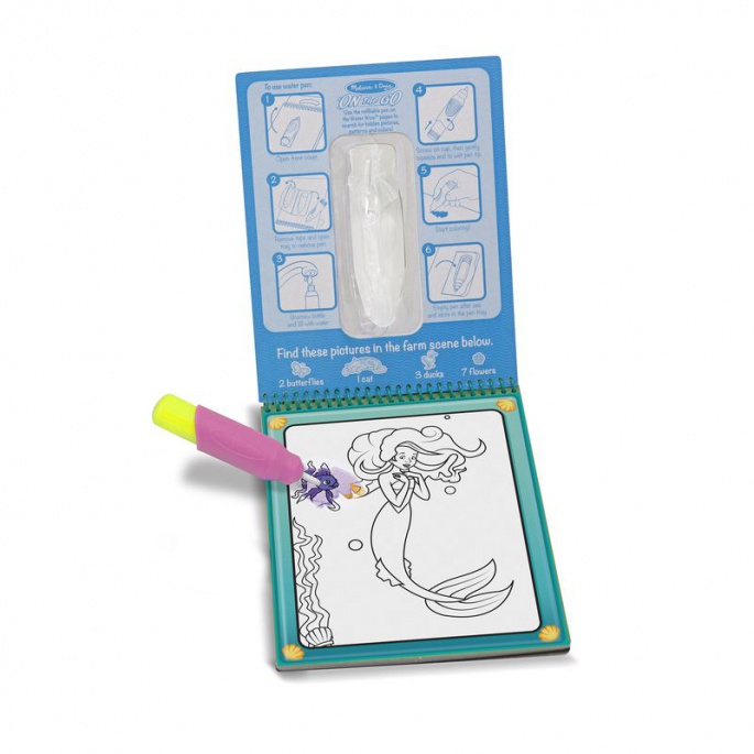 Melissa & Doug Water WOW Μαγικό παιχνίδι με νερό - Παραμύθια