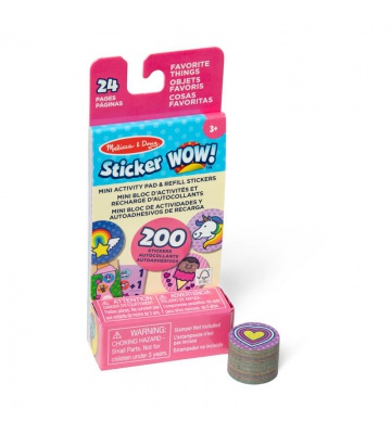 Melissa & Doug Sticker WOW Αυτοκόλλητα αγαπημένα αντικείμενα
