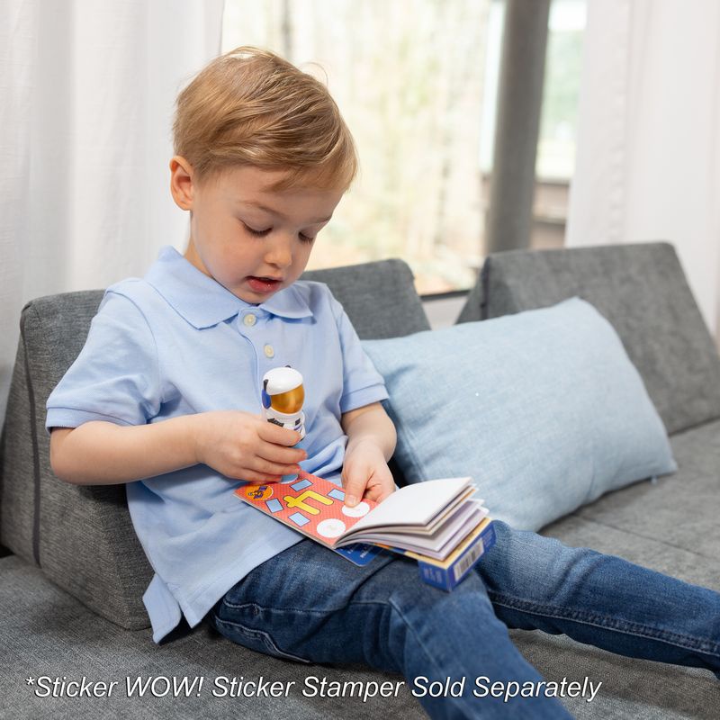 Melissa & Doug Sticker WOW Ρόλοι αυτοκόλλητων σωλήνα γεμάτη εκπλήξεις