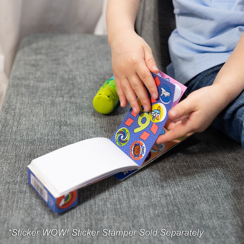 Melissa & Doug Sticker WOW Ρόλοι αυτοκόλλητων σωλήνα γεμάτη εκπλήξεις