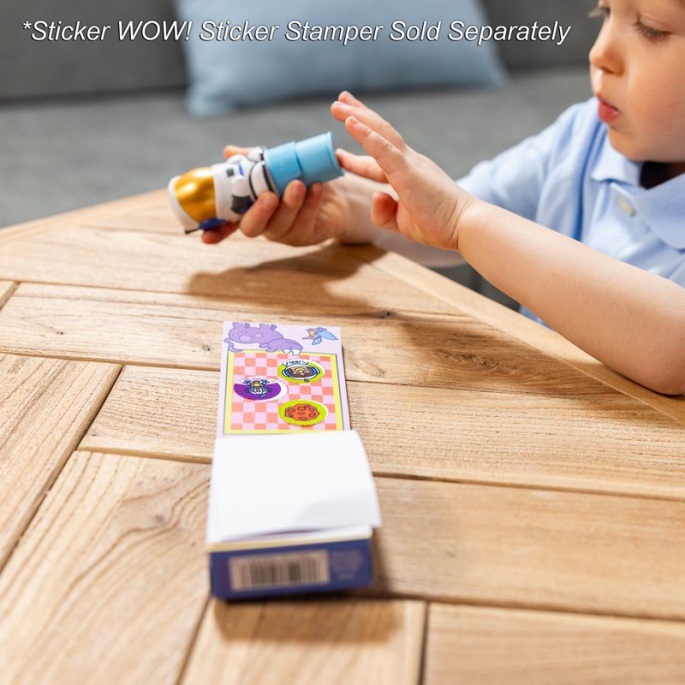 Melissa & Doug Sticker WOW Ρόλοι αυτοκόλλητων σωλήνα γεμάτη εκπλήξεις
