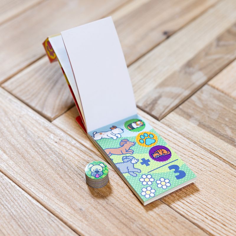 Melissa & Doug Sticker WOW Ανανέωση Αυτοκόλλητων με Ζώα