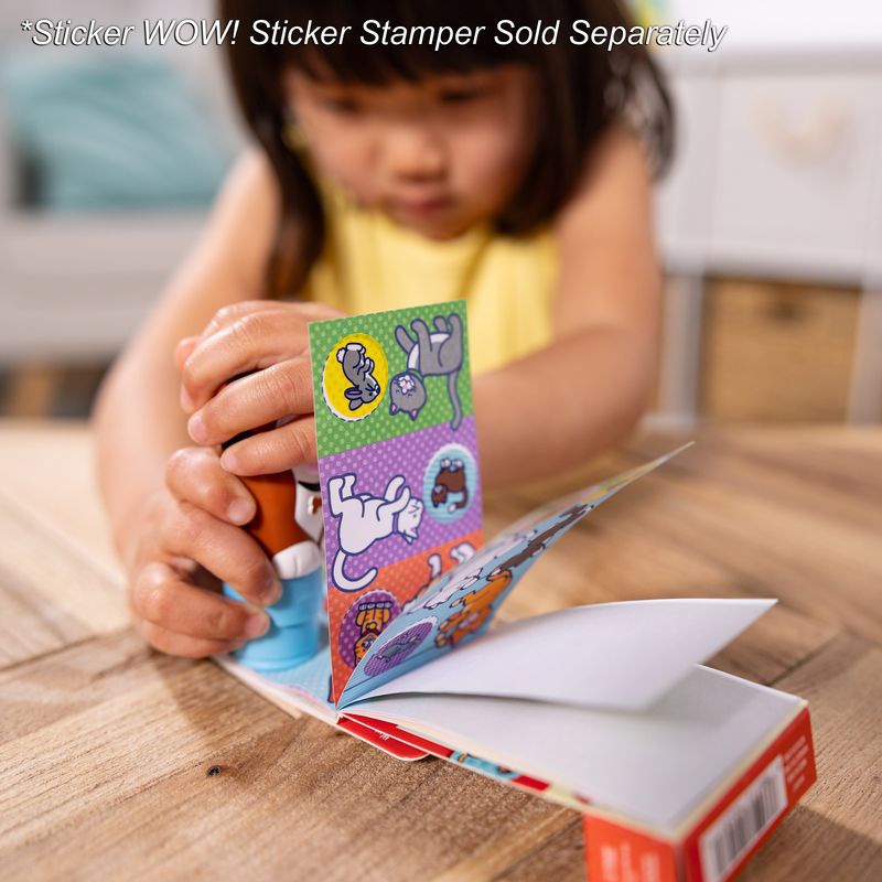 Melissa & Doug Sticker WOW Ανανέωση Αυτοκόλλητων με Ζώα