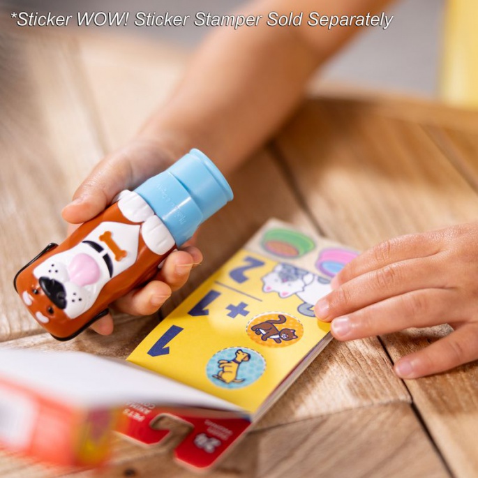 Melissa & Doug Sticker WOW Ανανέωση Αυτοκόλλητων με Ζώα