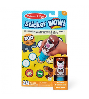 Melissa & Doug Sticker WOW αυτοκόλλητα σκυλάκια
