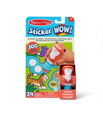 Melissa & Doug Sticker WOW αυτοκόλλητα τίγρης