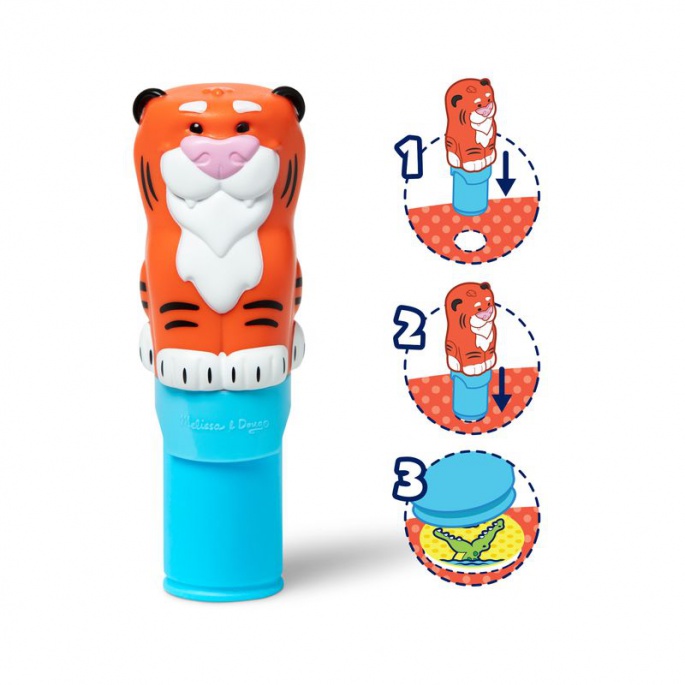 Melissa & Doug Sticker WOW αυτοκόλλητα τίγρης