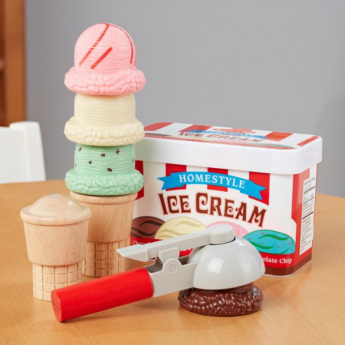 Σετ παγωτών Melissa & Doug με μπάλες