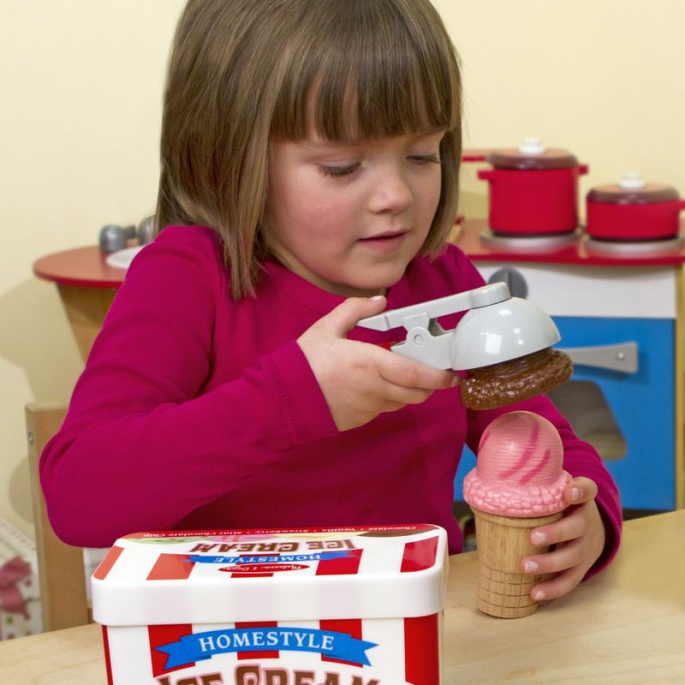 Σετ παγωτών Melissa & Doug με μπάλες