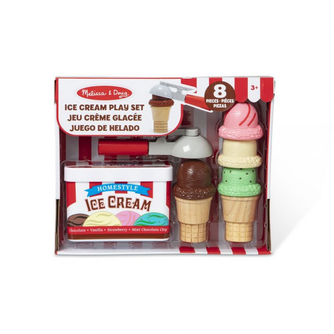 Σετ παγωτών Melissa & Doug με μπάλες