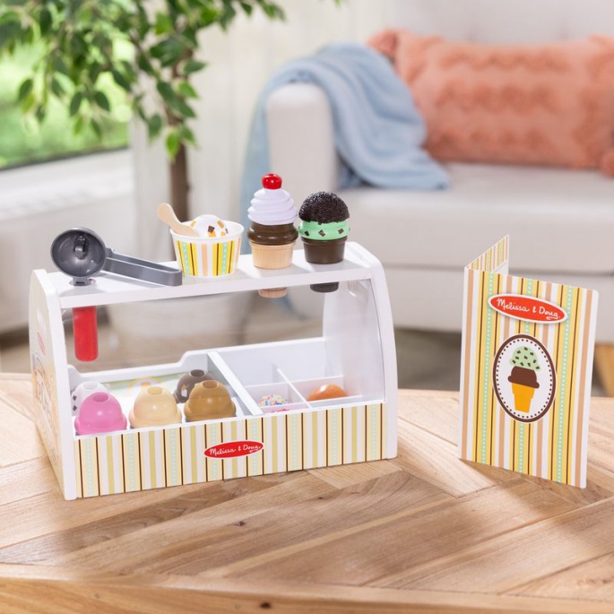 Μεγάλο παγωτατζίδικο σετ Melissa & Doug