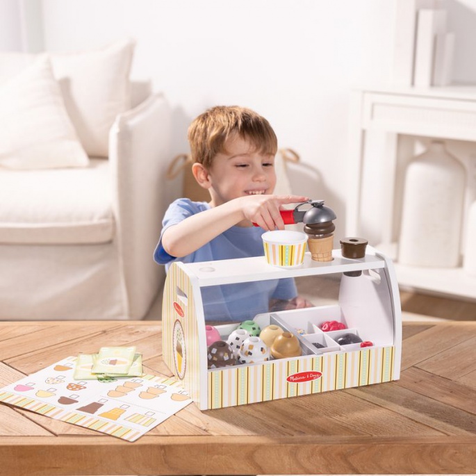 Μεγάλο παγωτατζίδικο σετ Melissa & Doug