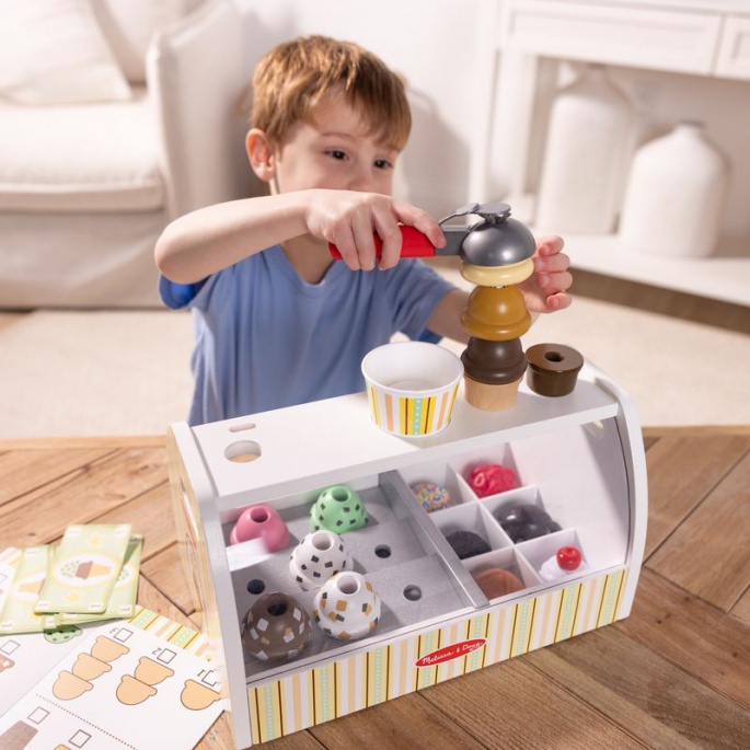 Μεγάλο παγωτατζίδικο σετ Melissa & Doug